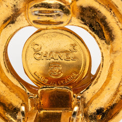 シャネル イヤリング ゴールド メッキ フェイクパール ラインストーン レディース CHANEL 【中古】