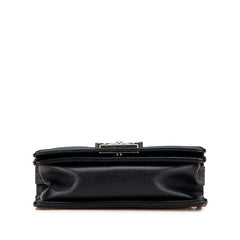 シャネル マトラッセ ボーイシャネル20 ココマーク チェーンショルダーバッグ ブラック キャビアスキン レディース CHANEL 【中古】