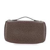 ルイ ヴィトン タイガ オーガナイザーアトール 長財布 M30658 グリズリ ブラウン レザー メンズ LOUIS VUITTON 【中古】