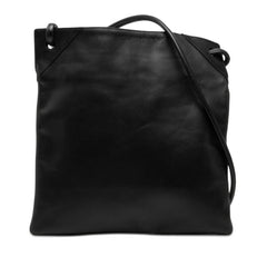 ボッテガヴェネタ ヴィンテージ ショルダーバッグ メッセンジャーバッグ ブラック レザー レディース BOTTEGAVENETA 【中古】