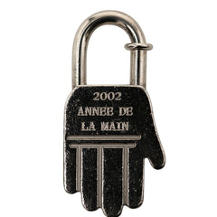 エルメス ハンド モチーフ 2002年限定 ANNEE DE LA MAIN カデナ シルバー メタル レディース HERMES 【中古】
