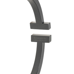 ティファニー Tスクエア バングル ブラック ステンレススチール レディース TIFFANY&Co. 【中古】