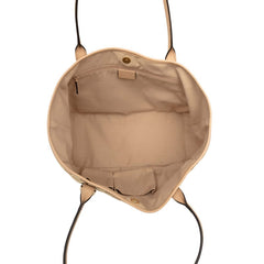 グッチ GGキャンバス ニューブリット トートバッグ ショルダーバッグ 169946 ベージュ キャンバス レザー レディース GUCCI 【中古】