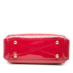 ルイ ヴィトン モノグラム ヴェルニ モンテーニュBB ハンドバッグ ショルダーバッグ 2WAY M50172 ローズアンディアン レッド パテントレザー レディース LOUIS VUITTON 【中古】