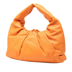ボッテガヴェネタ ザ ショルダーポーチ ハンドバッグ オレンジ レザー レディース BOTTEGAVENETA 【中古】