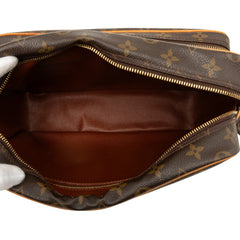 ルイ ヴィトン モノグラム ナイル 斜め掛け ショルダーバッグ M45244 ブラウン PVC レザー レディース LOUIS VUITTON 中古