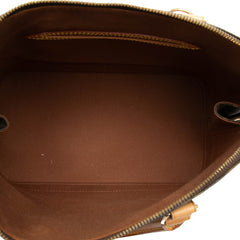 ルイ ヴィトン モノグラム アルマPM ハンドバッグ M51130 ブラウン PVC レザー レディース LOUIS VUITTON 【中古】