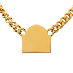 シャネル ココマーク RUE CAMBON チェーン ネックレス ゴールド メッキ レディース CHANEL 中古