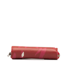 バレンシアガ 二つ折り財布 コンパクトウォレット 392125 レッド レザー レディース BALENCIAGA 中古