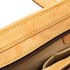 ルイ ヴィトン モノグラム ハドソンGM ショルダーバッグ M40045 ブラウン PVC レザー レディース LOUIS VUITTON 【中古】