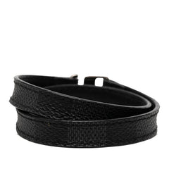 ルイ ヴィトン ダミエ グラフィット スナップイット ブレスレット M6768 ブラック PVC メタル レディース LOUIS VUITTON 【中古】