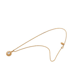 シャネル ペンダント ネックレス ゴールド メッキ ラインストーン レディース CHANEL 【中古】