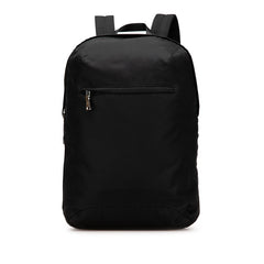 プラダ テスート リュック バックパック 2VZ021 ブラック ナイロン レディース PRADA 【中古】