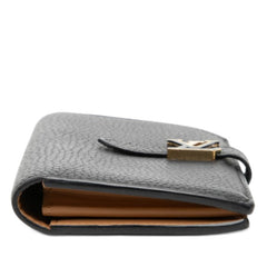 ルイ ヴィトン ヴェルティカル ウォレット 長財布 M81330 ノワール ブラック レザー レディース LOUIS VUITTON 【中古】