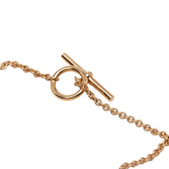 エルメス シェーヌダンクル ミニ パンク ST ブレスレット K18PG ピンクゴールド 750 レディース HERMES 【中古】