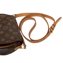 ルイ ヴィトン モノグラム タンブラン 斜め掛け ショルダーバック M51179 ブラウン PVC レザー レディース LOUIS VUITTON 【中古】