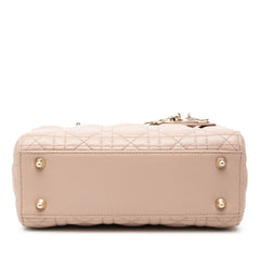ディオール カナージュ マイ レディディオール ハンドバッグ ショルダーバッグ 2WAY ベージュ系 レザー レディース Dior 【中古】