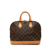 ルイ ヴィトン モノグラム アルマPM ハンドバッグ M51130 ブラウン PVC レザー レディース LOUIS VUITTON 【中古】