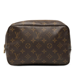 ルイ ヴィトン モノグラム トゥルース トワレット23 セカンドバッグ クラッチバッグ M47524 ブラウン PVC レディース LOUIS VUITTON 【中古】