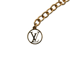 ルイ ヴィトン エセンシャルV ネックレス M61083 ゴールド メッキ レディース LOUIS VUITTON 【中古】