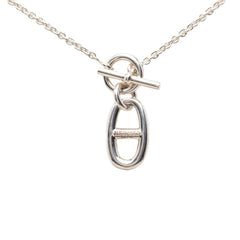 エルメス シェーヌダンクル アミュレット ネックレス SV925 シルバー レディース HERMES 【中古】