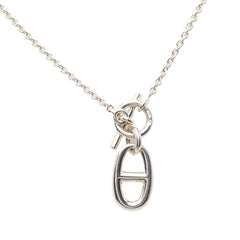 エルメス シェーヌダンクル アミュレット ネックレス SV925 シルバー レディース HERMES 【中古】