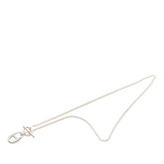 エルメス シェーヌダンクル アミュレット ネックレス SV925 シルバー レディース HERMES 【中古】