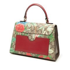 グッチ GGスプリーム ティアン ハンドバッグ ショルダーバッグ 2WAY 453188 ベージュ マルチカラー PVC レザー レディース GUCCI 【中古】