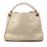 ルイ ヴィトン モノグラムアンプラント アーツィーMM ワンショルダーバッグ M93449 ネージュ アイボリー レザー レディース LOUIS VUITTON 【中古】