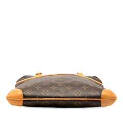 ルイ ヴィトン モノグラム クーサンGM トートバッグ ワンショルダーバッグ M51141 ブラウン PVC レザー レディース LOUIS VUITTON 【中古】