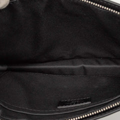 ルイ ヴィトン ダミエ グラフィット スタンドポーチ セカンドバッグ N64612 ブラック レザー PVC メンズ LOUIS VUITTON 【中古】