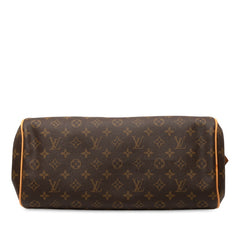 ルイ ヴィトン モノグラム モントグレイユGM ショルダーバッグ トートバッグ M95566 ブラウン PVC レザー レディース LOUIS VUITTON 【中古】