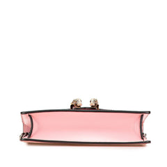 グッチ ディオニュソス チェーン 斜め掛け ショルダーバッグ 476432 レッド ピンク レザー レディース GUCCI 【中古】