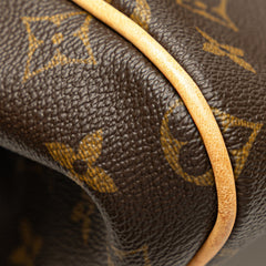 ルイ ヴィトン モノグラム モントルグイユPM ハンドバッグ M95565 ブラウン PVC レザー レディース LOUIS VUITTON 【中古】