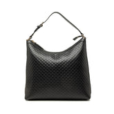 グッチ マイクロ グッチシマ ショルダーバッグ ワンショルダーバッグ 449732 ブラック レザー レディース GUCCI 中古