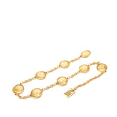 シャネル 31 RUE CAMBON ル カンボン ロゴプレート チェーンベルト ゴールド メッキ レディース CHANEL 【中古】