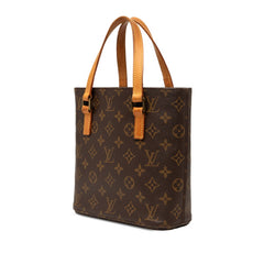 ルイ ヴィトン モノグラム ヴァヴァンPM ハンドバッグ M51172 ブラウン PVC レザー レディース LOUIS VUITTON 【中古】