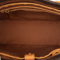 ルイ ヴィトン モノグラム ヴァヴァンPM ハンドバッグ M51172 ブラウン PVC レザー レディース LOUIS VUITTON 【中古】
