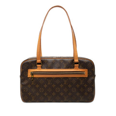 ルイ ヴィトン モノグラム シテGM ショルダーバッグ M51181 ブラウン PVC レザー レディース LOUIS VUITTON 【中古】