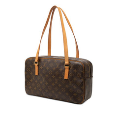ルイ ヴィトン モノグラム シテGM ショルダーバッグ M51181 ブラウン PVC レザー レディース LOUIS VUITTON 【中古】
