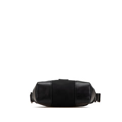 グッチ 斜め掛け ショルダーバッグ 108823 ブラック キャンバス レザー レディース GUCCI 【中古】