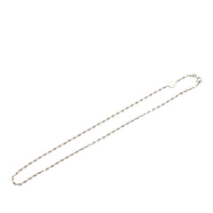 エルメス セリエ ミニシェーヌダンクルTTPM チェーン ネックレス SV925 シルバー レディース HERMES 【中古】
