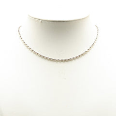 エルメス セリエ ミニシェーヌダンクルTTPM チェーン ネックレス SV925 シルバー レディース HERMES 【中古】