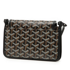 ゴヤール プリュメ ショルダーバッグ ポーチウォレット ブラック マルチカラー PVC レザー レディース GOYARD 【中古】