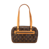 ルイ ヴィトン モノグラム シテMM ハンドバッグ ショルダーバッグ M51182 ブラウン PVC レザー レディース LOUIS VUITTON 【中古】