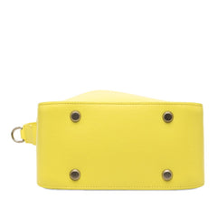 バレンシアガ ノースサウス トートバッグ ショルダーバッグ 2WAY 659920 イエロー レザー レディース BALENCIAGA 【中古】