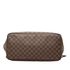 ルイ ヴィトン ダミエ ネヴァーフルGM トートバッグ N51106 ブラウン PVC レザー レディース LOUIS VUITTON 【中古】