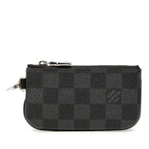 ルイ ヴィトン ダミエ トリオ メッセンジャー 付属品 小銭入れ コインケース ブラック PVC メンズ LOUIS VUITTON 【中古】