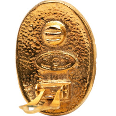 シャネル ココマーク クラウン 王冠 ヴィンテージ イヤリング ゴールド メッキ レディース CHANEL 【中古】