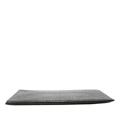 サンローラン クロコ型押し クラッチバッグ 378261 ブラック レザー メンズ SAINT LAURENT 中古